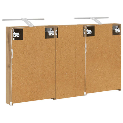 vidaXL Bathroom Cabinet Set 3 pcs 110 x 10.5 x 60.5 cm Engineered wood