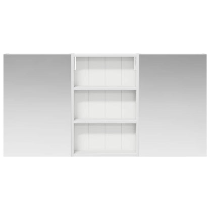 vidaXL Bathroom Cabinet Set 3 pcs 120 x 10.5 x 60.5 cm Engineered wood