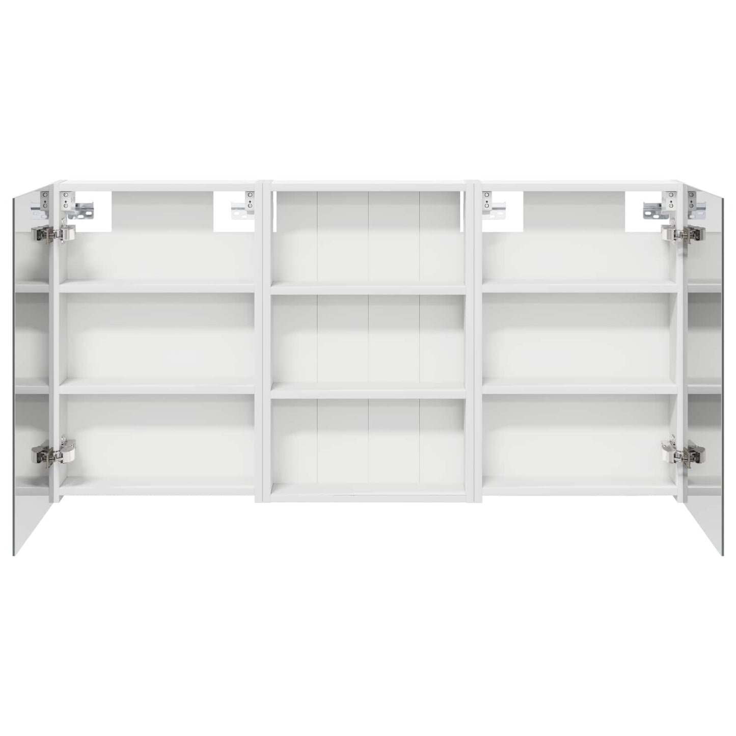 vidaXL Bathroom Cabinet Set 3 pcs 120 x 10.5 x 60.5 cm Engineered wood