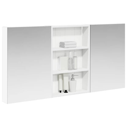 vidaXL Bathroom Cabinet Set 3 pcs 120 x 10.5 x 60.5 cm Engineered wood