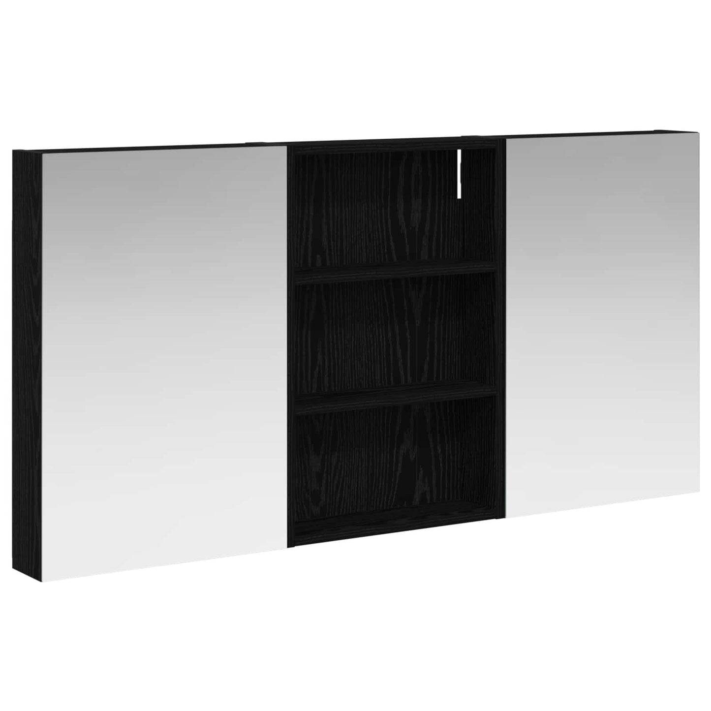 vidaXL Bathroom Cabinet Set 3 pcs 120 x 10.5 x 60.5 cm Engineered wood