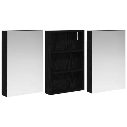 vidaXL Bathroom Cabinet Set 3 pcs 120 x 10.5 x 60.5 cm Engineered wood