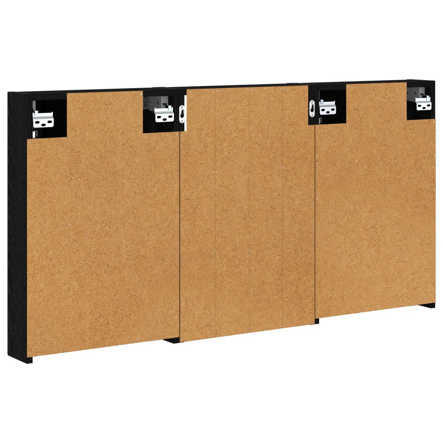 vidaXL Bathroom Cabinet Set 3 pcs 120 x 10.5 x 60.5 cm Engineered wood