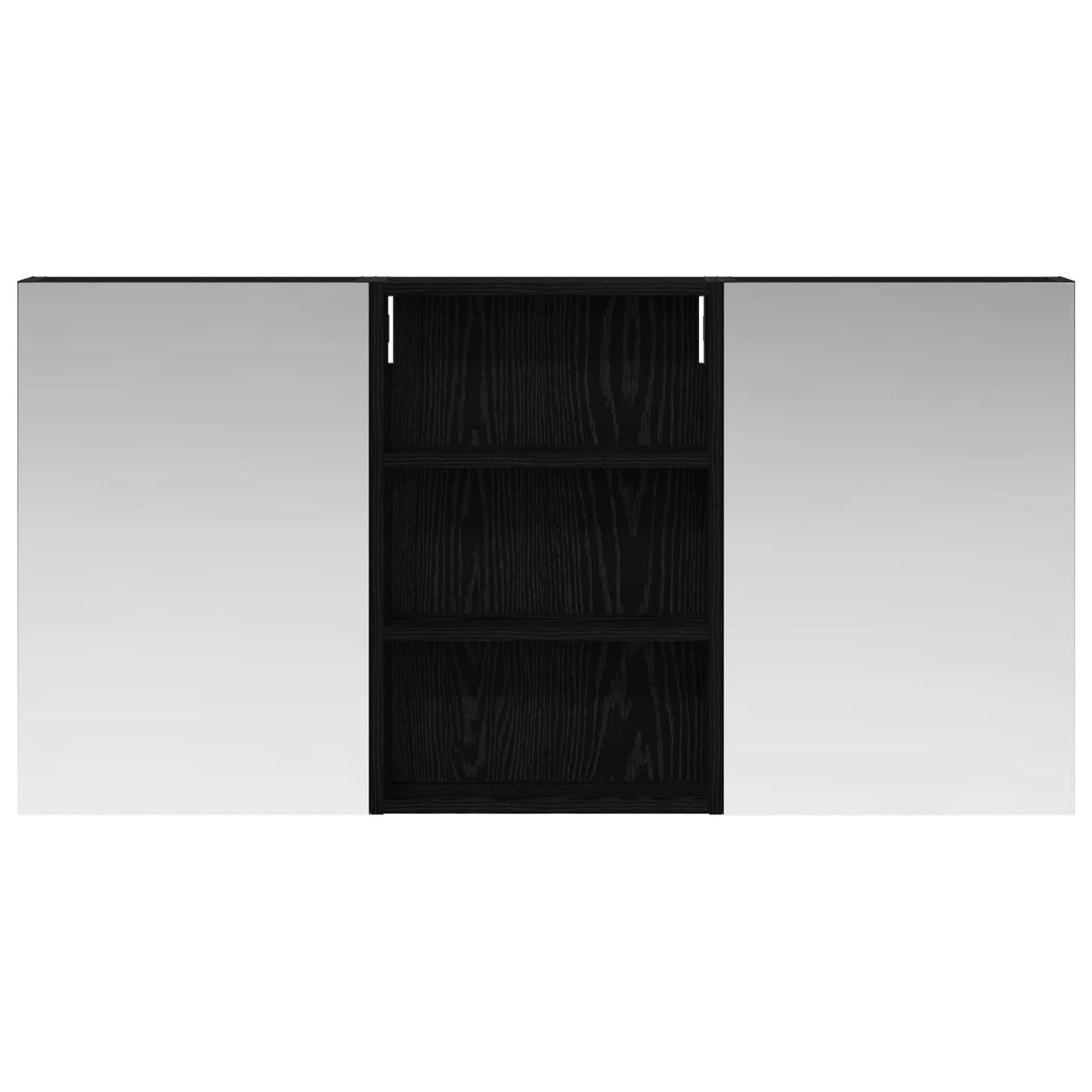 vidaXL Bathroom Cabinet Set 3 pcs 120 x 10.5 x 60.5 cm Engineered wood