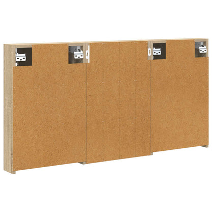 vidaXL Bathroom Cabinet Set 3 pcs 120 x 10.5 x 60.5 cm Engineered wood