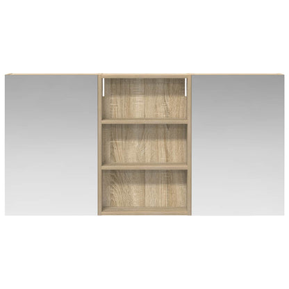 vidaXL Bathroom Cabinet Set 3 pcs 120 x 10.5 x 60.5 cm Engineered wood