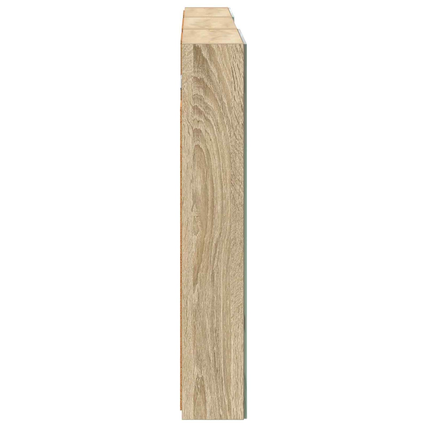vidaXL Bathroom Cabinet Set 3 pcs 120 x 10.5 x 60.5 cm Engineered wood