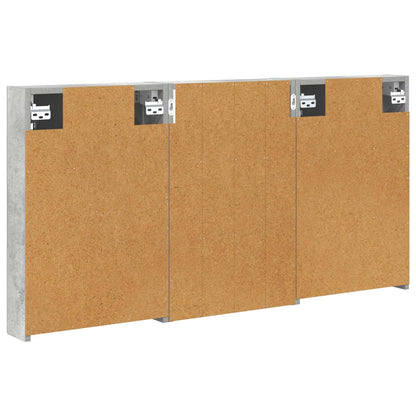 vidaXL Bathroom Cabinet Set 3 pcs 120 x 10.5 x 60.5 cm Engineered wood