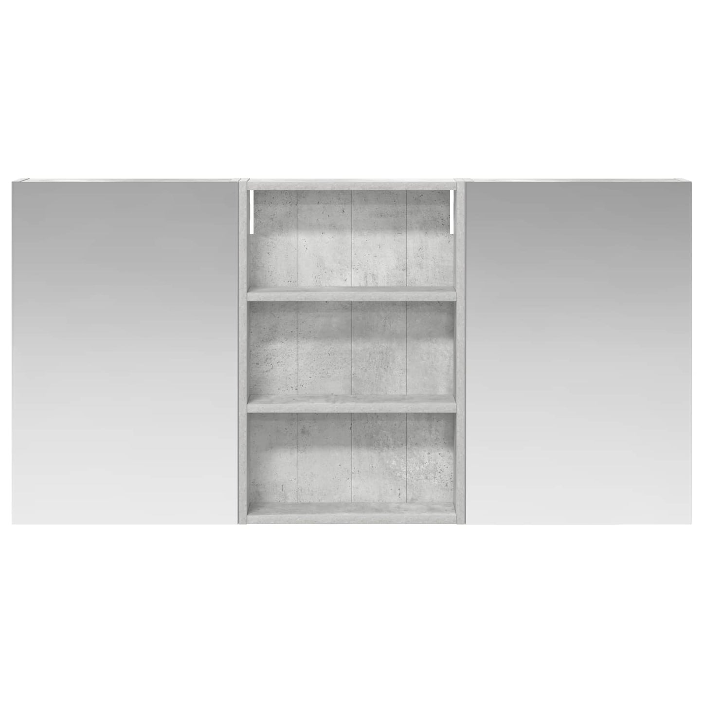 vidaXL Bathroom Cabinet Set 3 pcs 120 x 10.5 x 60.5 cm Engineered wood