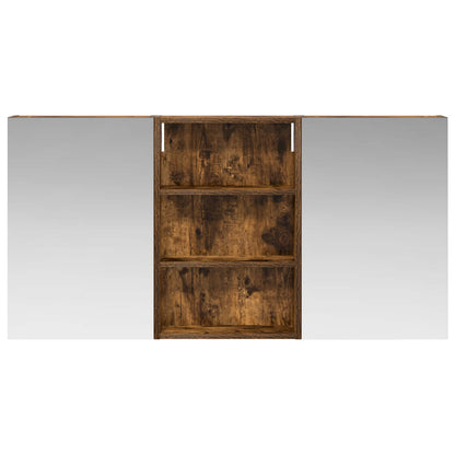 vidaXL Bathroom Cabinet Set 3 pcs 120 x 10.5 x 60.5 cm Engineered wood