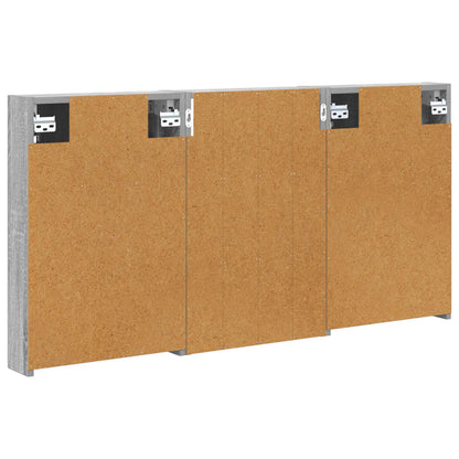 vidaXL Bathroom Cabinet Set 3 pcs 120 x 10.5 x 60.5 cm Engineered wood