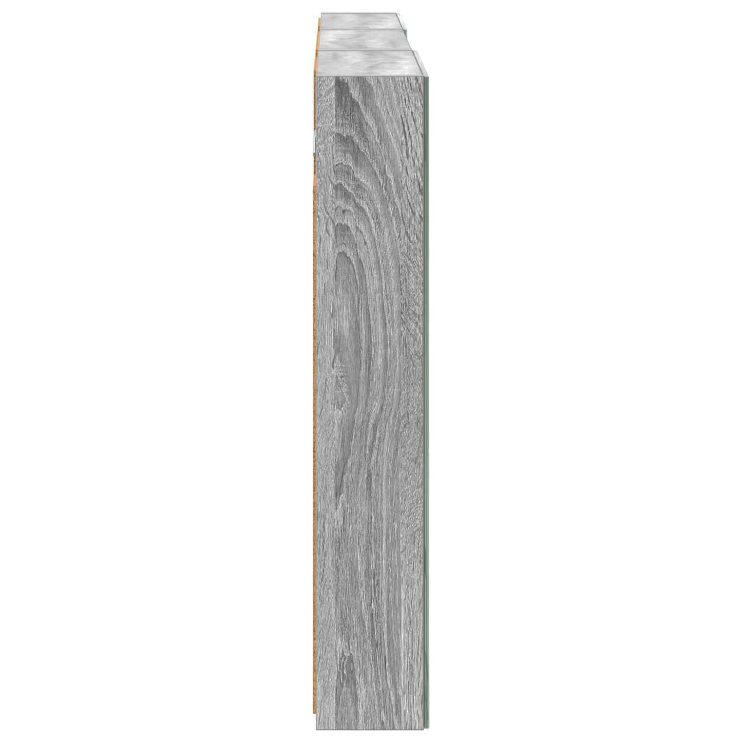 vidaXL Bathroom Cabinet Set 3 pcs 120 x 10.5 x 60.5 cm Engineered wood