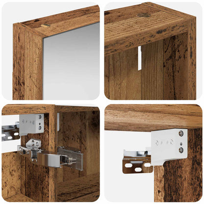 vidaXL Bathroom Cabinet Set 3 pcs 120 x 10.5 x 60.5 cm Engineered wood