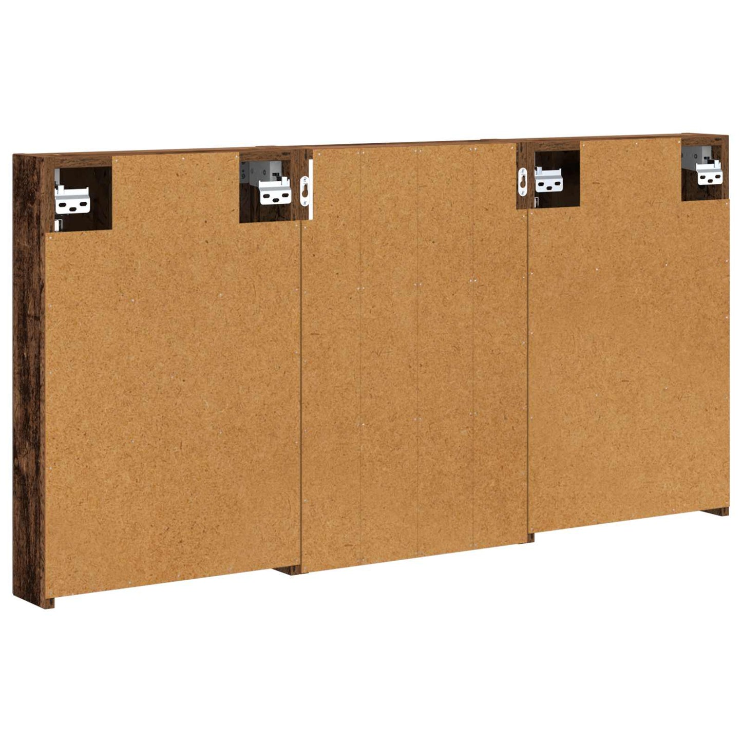 vidaXL Bathroom Cabinet Set 3 pcs 120 x 10.5 x 60.5 cm Engineered wood