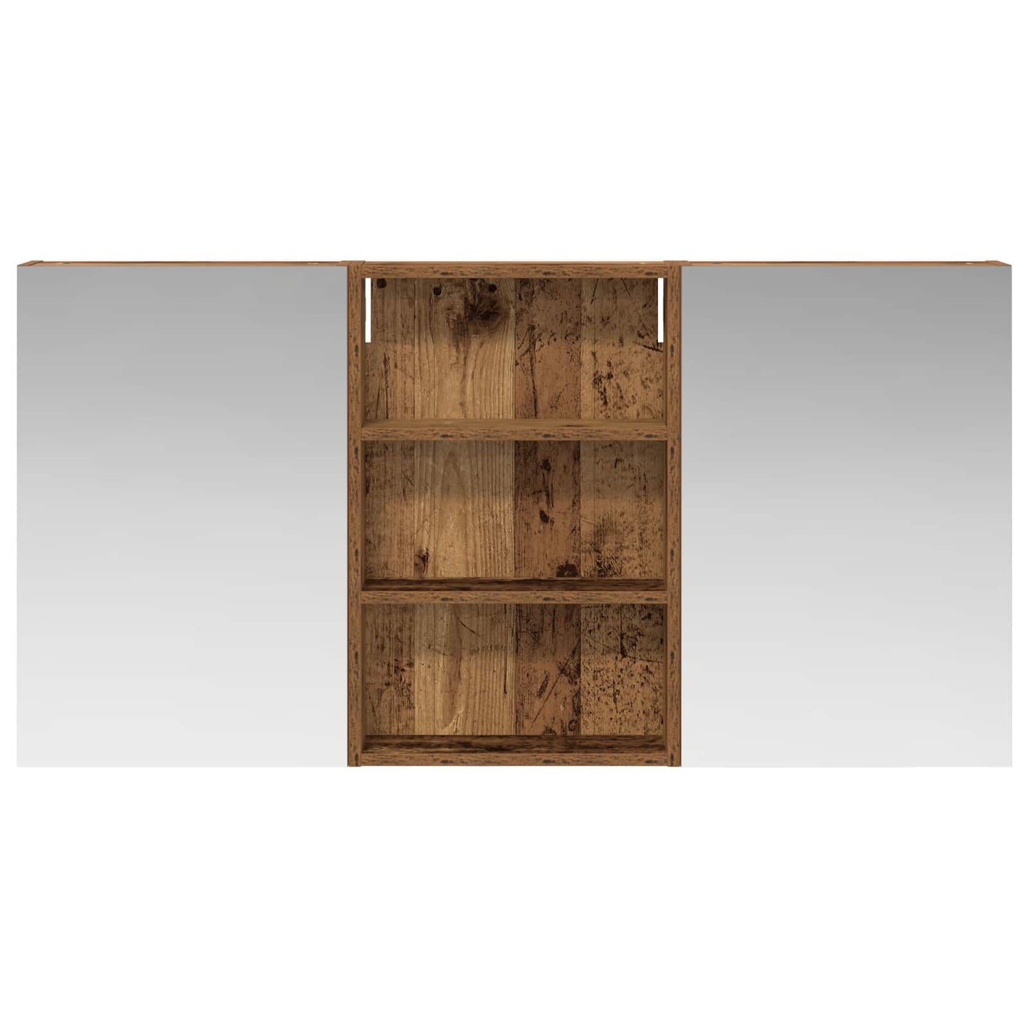 vidaXL Bathroom Cabinet Set 3 pcs 120 x 10.5 x 60.5 cm Engineered wood