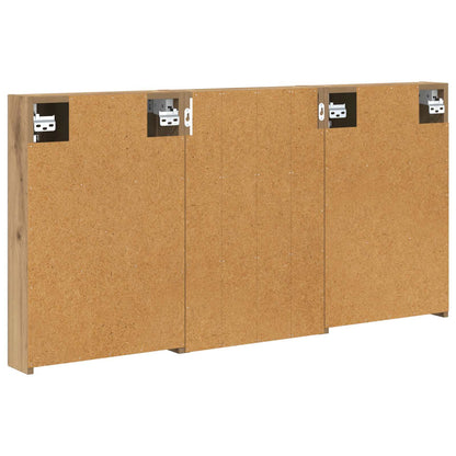 vidaXL Bathroom Cabinet Set 3 pcs 120 x 10.5 x 60.5 cm Engineered wood