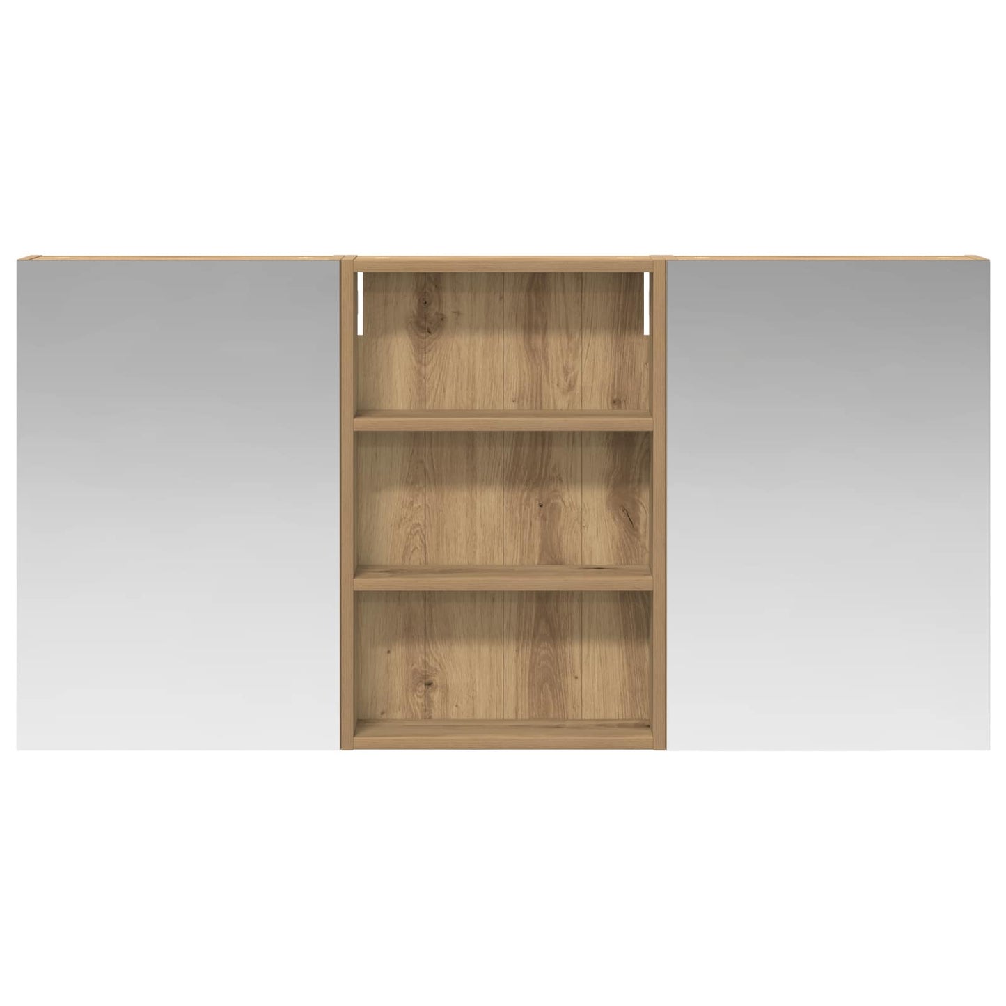vidaXL Bathroom Cabinet Set 3 pcs 120 x 10.5 x 60.5 cm Engineered wood
