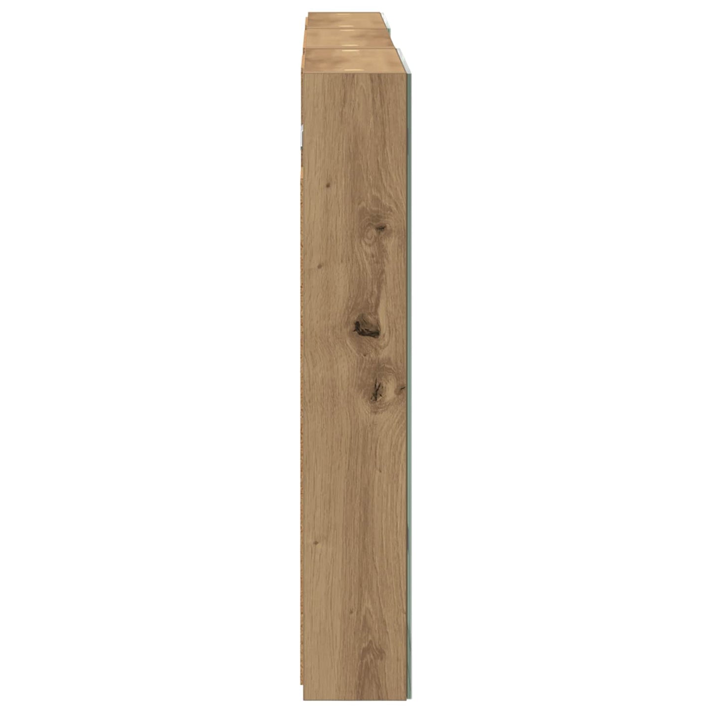 vidaXL Bathroom Cabinet Set 3 pcs 120 x 10.5 x 60.5 cm Engineered wood