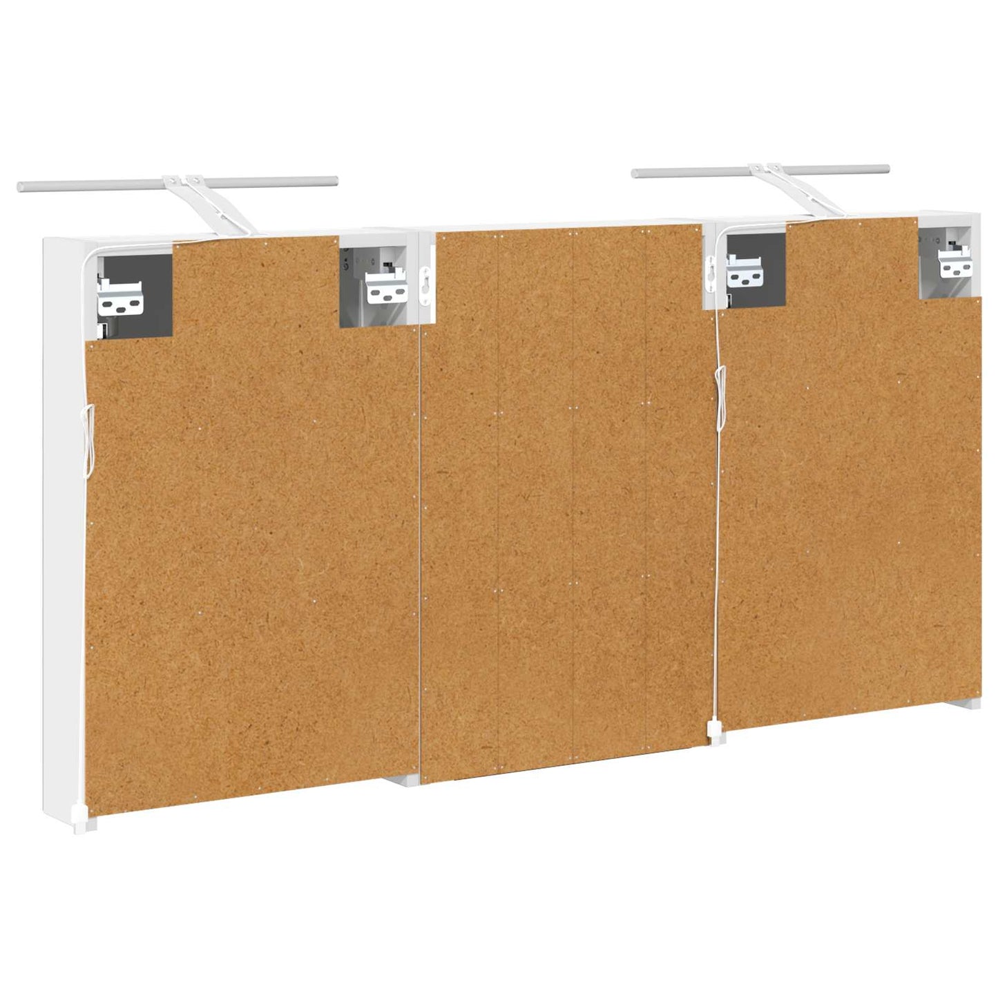vidaXL Bathroom Cabinet Set 3 pcs 120 x 10.5 x 60.5 cm Engineered wood