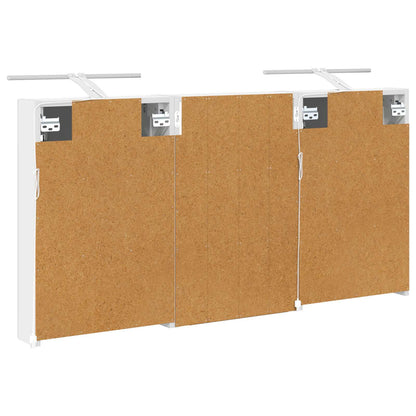 vidaXL Bathroom Cabinet Set 3 pcs 120 x 10.5 x 60.5 cm Engineered wood