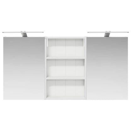 vidaXL Bathroom Cabinet Set 3 pcs 120 x 10.5 x 60.5 cm Engineered wood