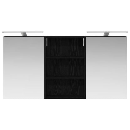 vidaXL Bathroom Cabinet Set 3 pcs 120 x 10.5 x 60.5 cm Engineered wood