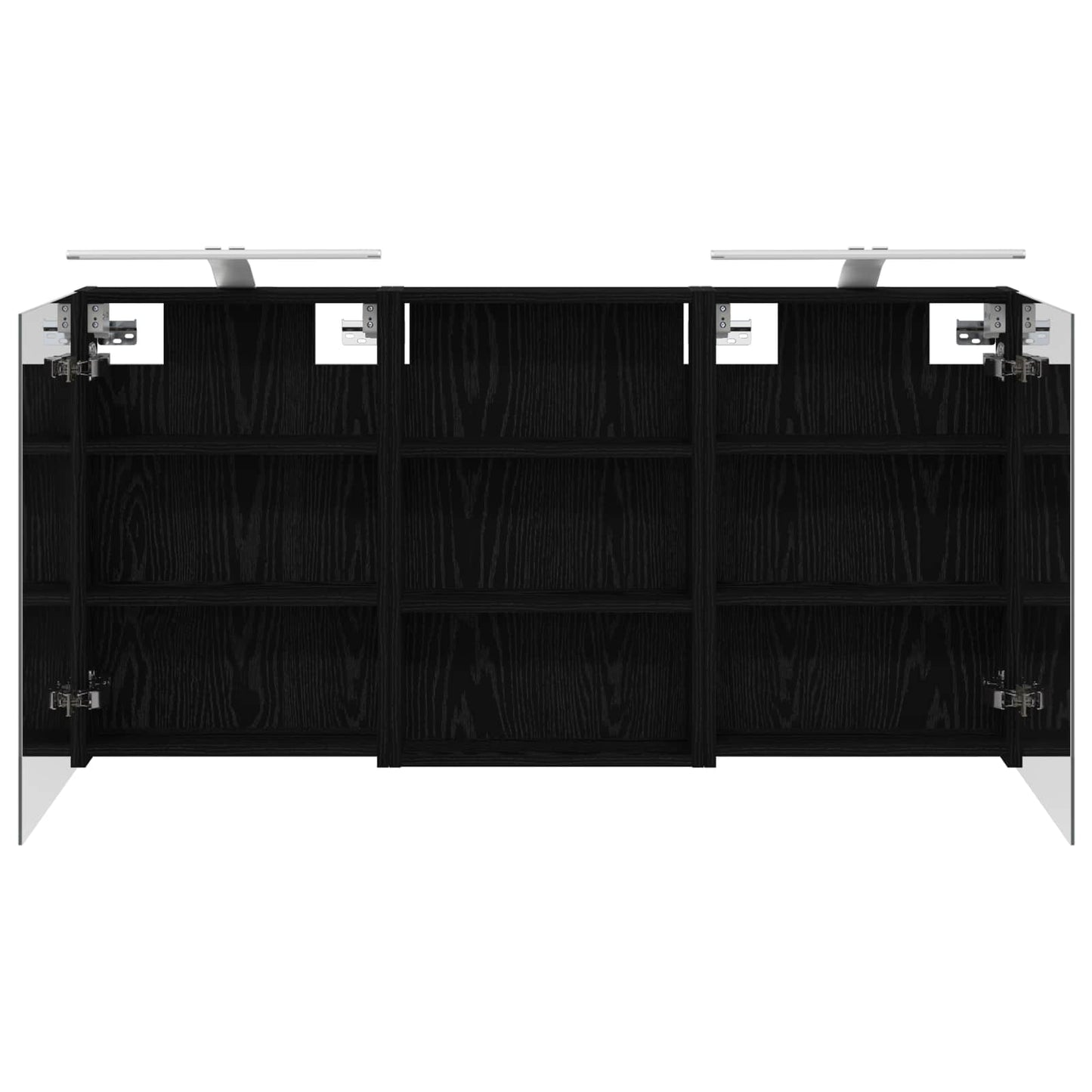 vidaXL Bathroom Cabinet Set 3 pcs 120 x 10.5 x 60.5 cm Engineered wood