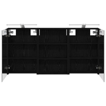 vidaXL Bathroom Cabinet Set 3 pcs 120 x 10.5 x 60.5 cm Engineered wood