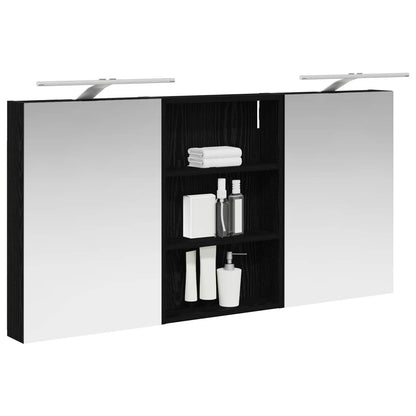 vidaXL Bathroom Cabinet Set 3 pcs 120 x 10.5 x 60.5 cm Engineered wood