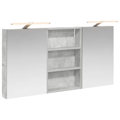 vidaXL Bathroom Cabinet Set 3 pcs 120 x 10.5 x 60.5 cm Engineered wood