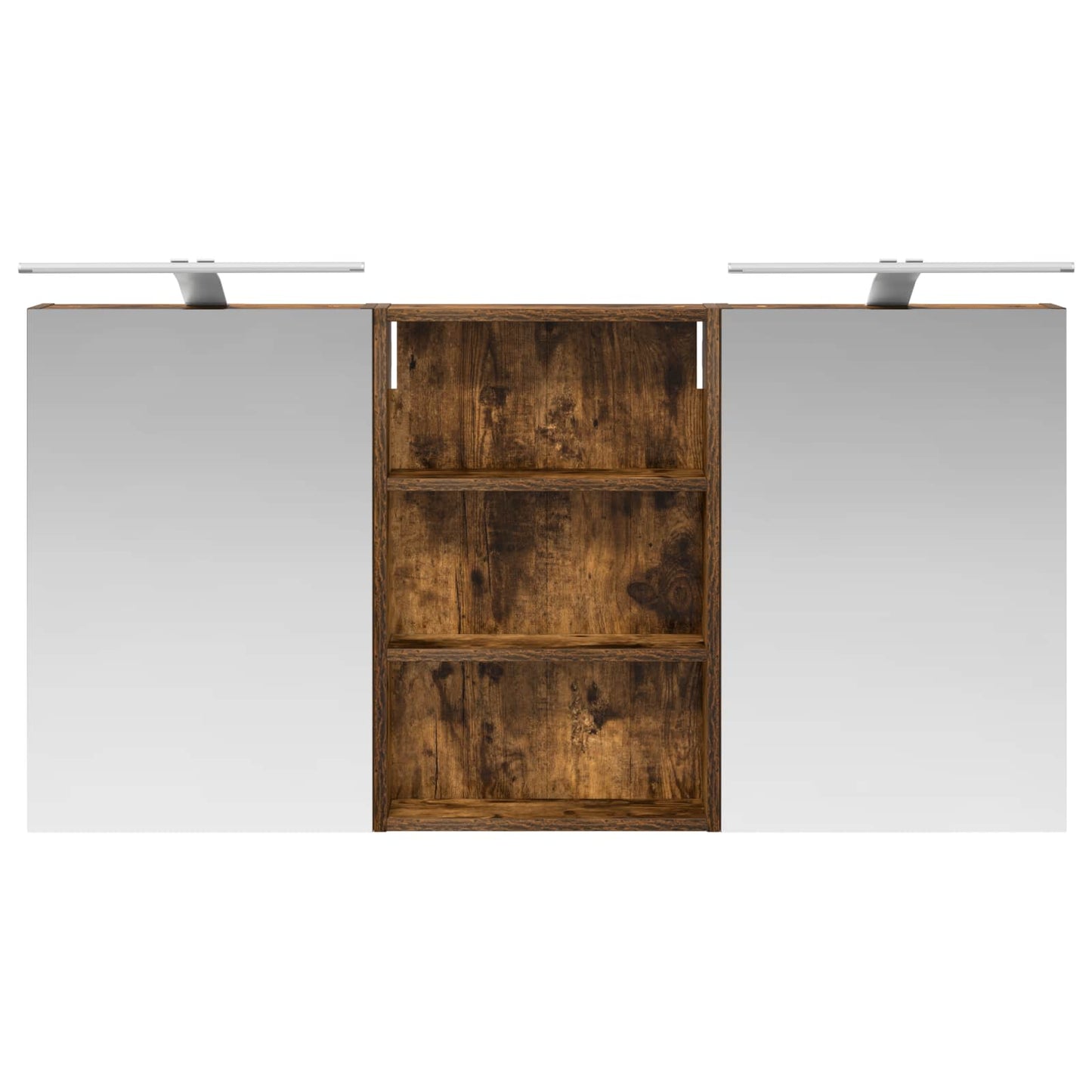 vidaXL Bathroom Cabinet Set 3 pcs 120 x 10.5 x 60.5 cm Engineered wood