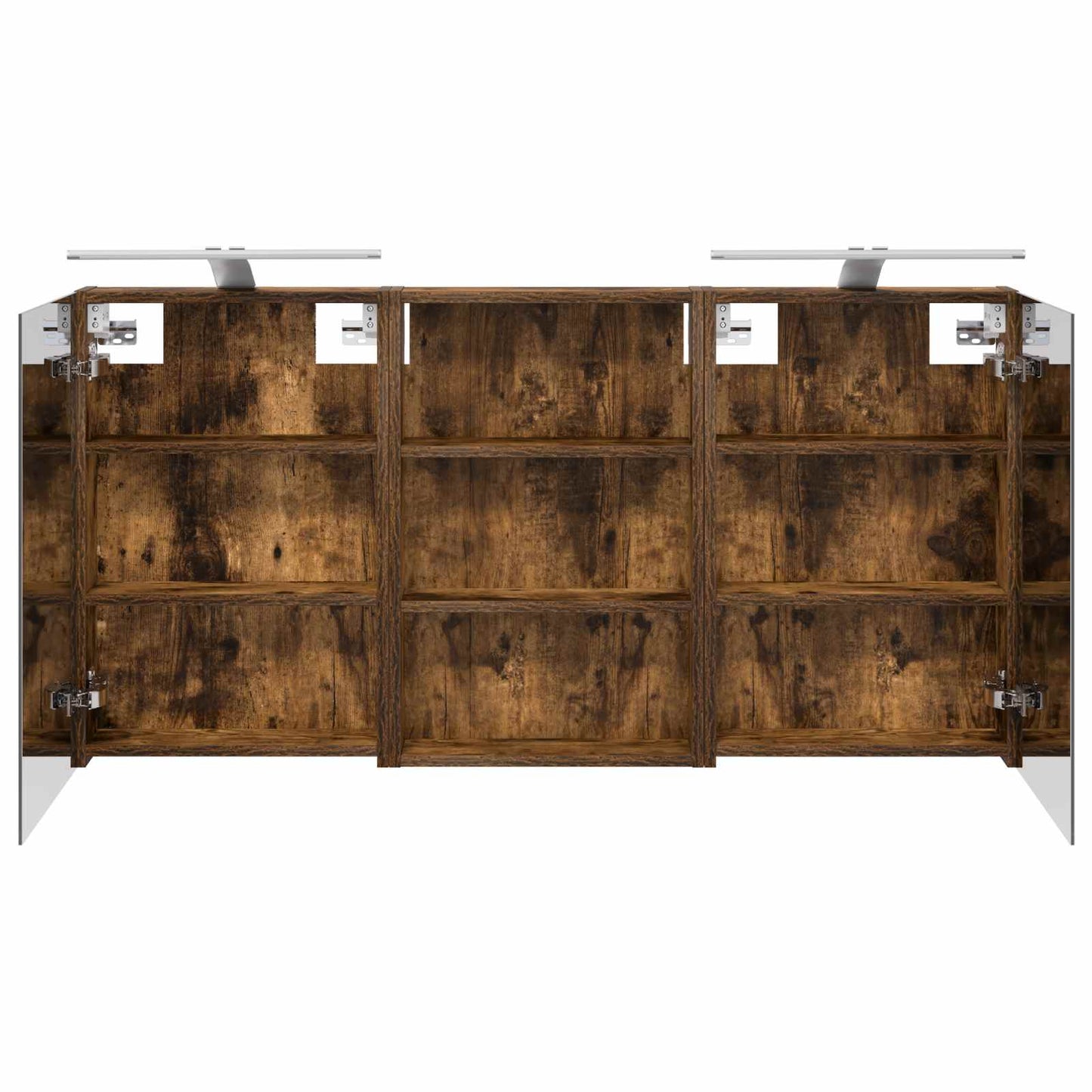 vidaXL Bathroom Cabinet Set 3 pcs 120 x 10.5 x 60.5 cm Engineered wood