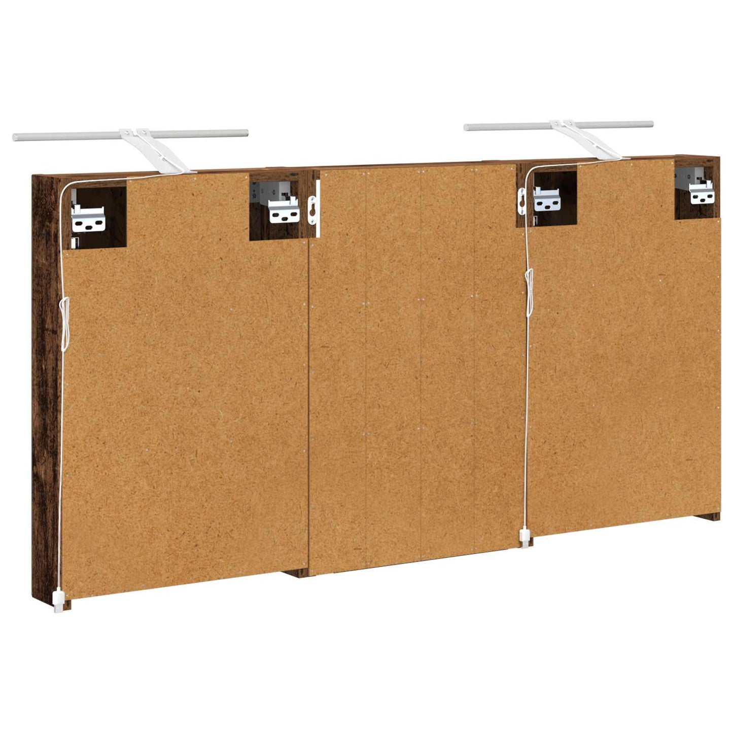 vidaXL Bathroom Cabinet Set 3 pcs 120 x 10.5 x 60.5 cm Engineered wood
