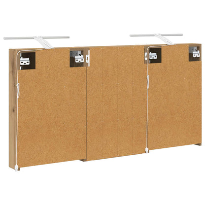 vidaXL Bathroom Cabinet Set 3 pcs 120 x 10.5 x 60.5 cm Engineered wood