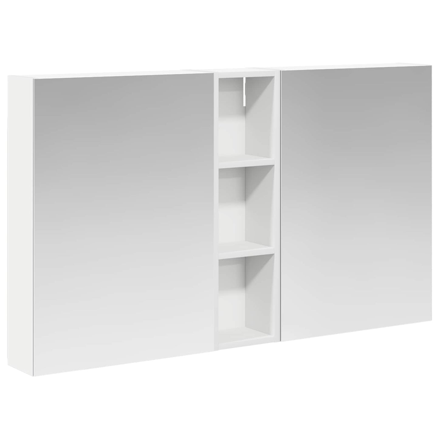 vidaXL Bathroom Cabinet Set 3 pcs 120 x 14.5 x 70 cm Engineered wood