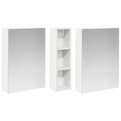 vidaXL Bathroom Cabinet Set 3 pcs 120 x 14.5 x 70 cm Engineered wood