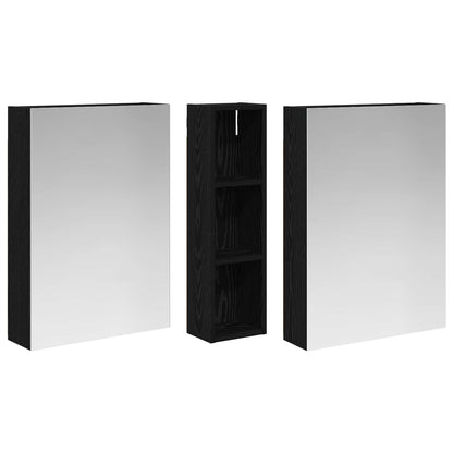 vidaXL Bathroom Cabinet Set 3 pcs 120 x 14.5 x 70 cm Engineered wood