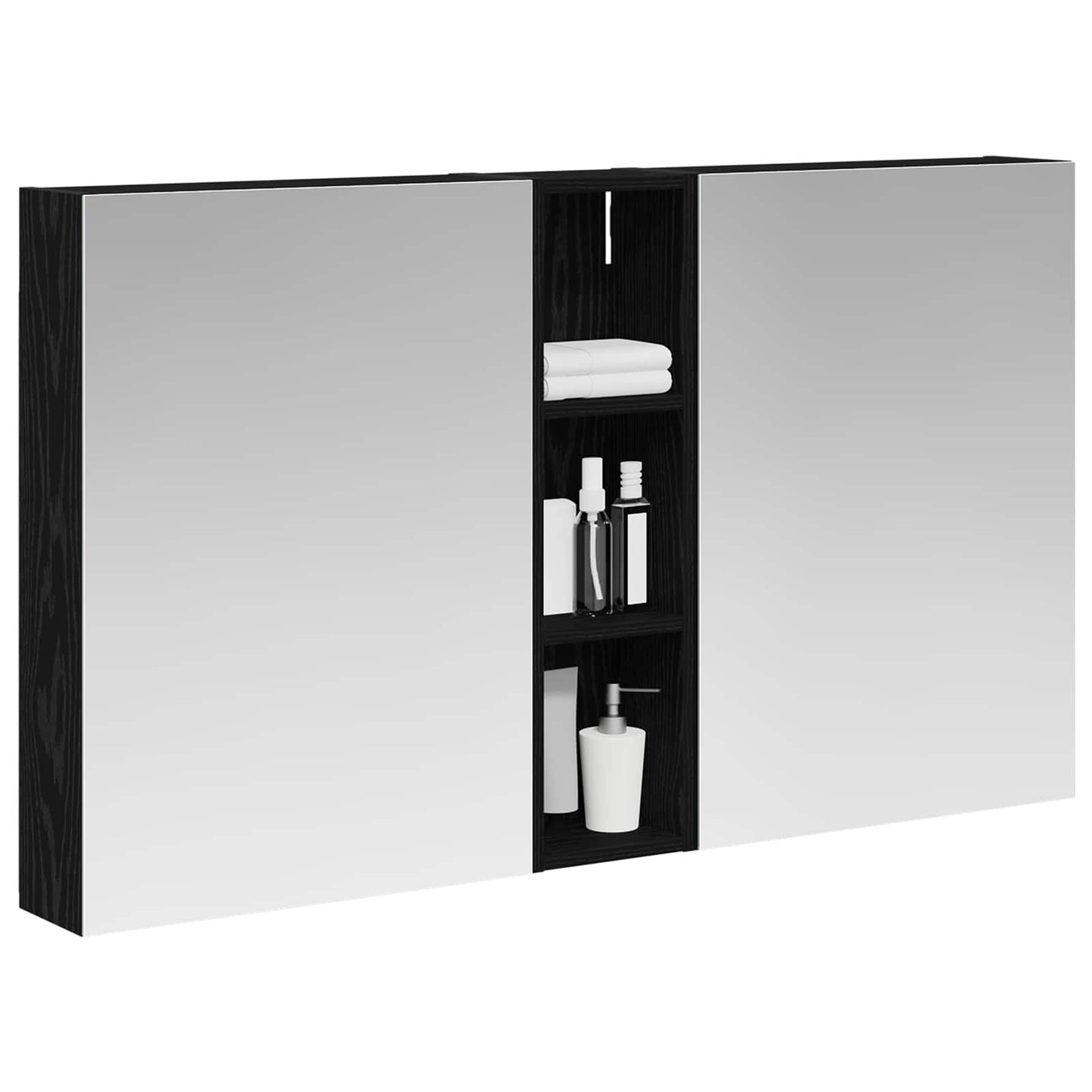 vidaXL Bathroom Cabinet Set 3 pcs 120 x 14.5 x 70 cm Engineered wood