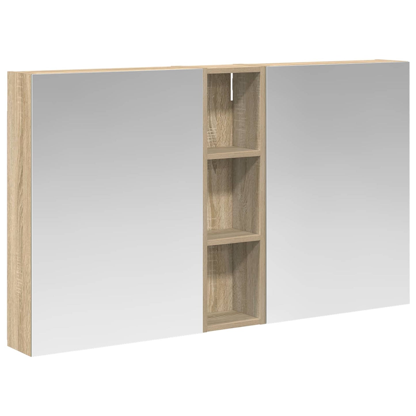 vidaXL Bathroom Cabinet Set 3 pcs 120 x 14.5 x 70 cm Engineered wood