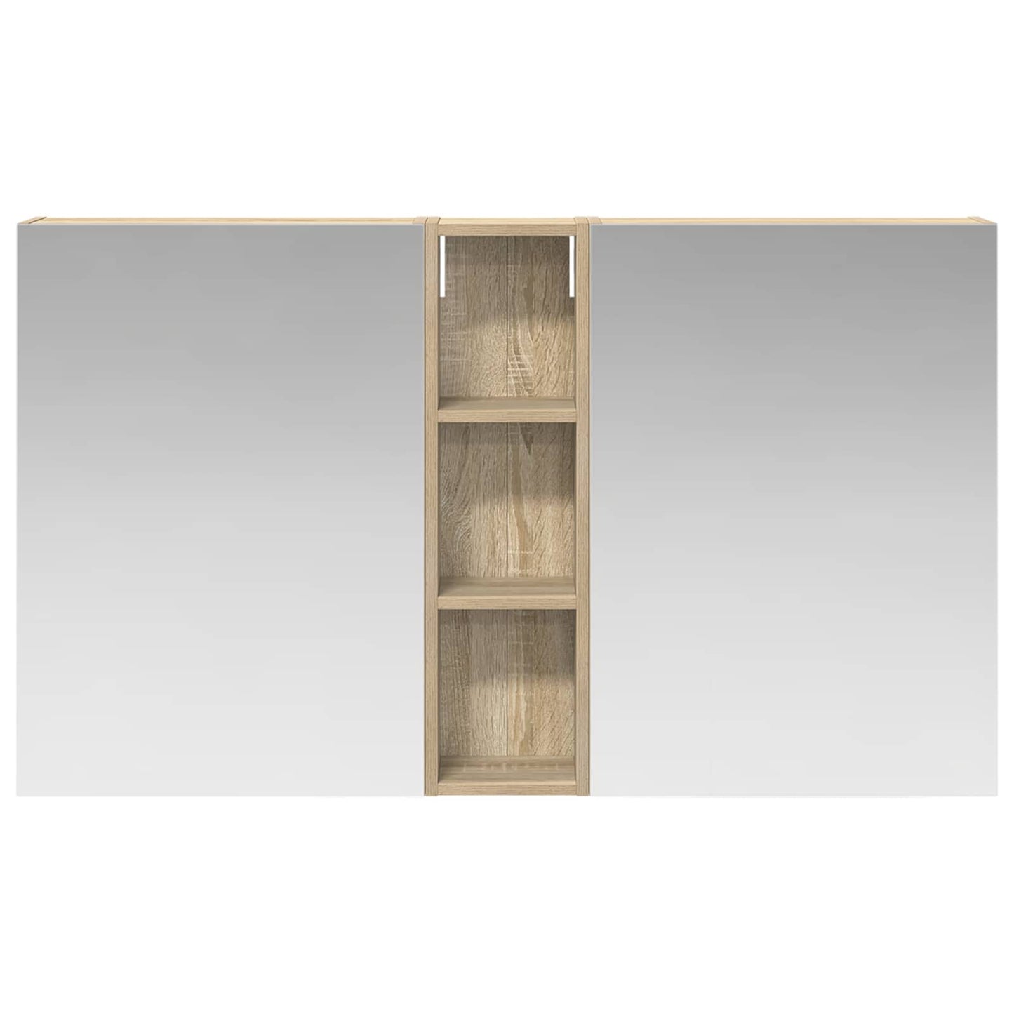 vidaXL Bathroom Cabinet Set 3 pcs 120 x 14.5 x 70 cm Engineered wood