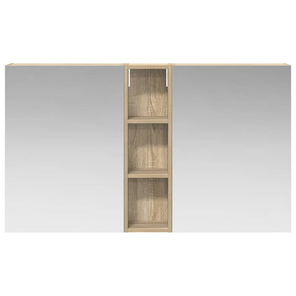 vidaXL Bathroom Cabinet Set 3 pcs 120 x 14.5 x 70 cm Engineered wood