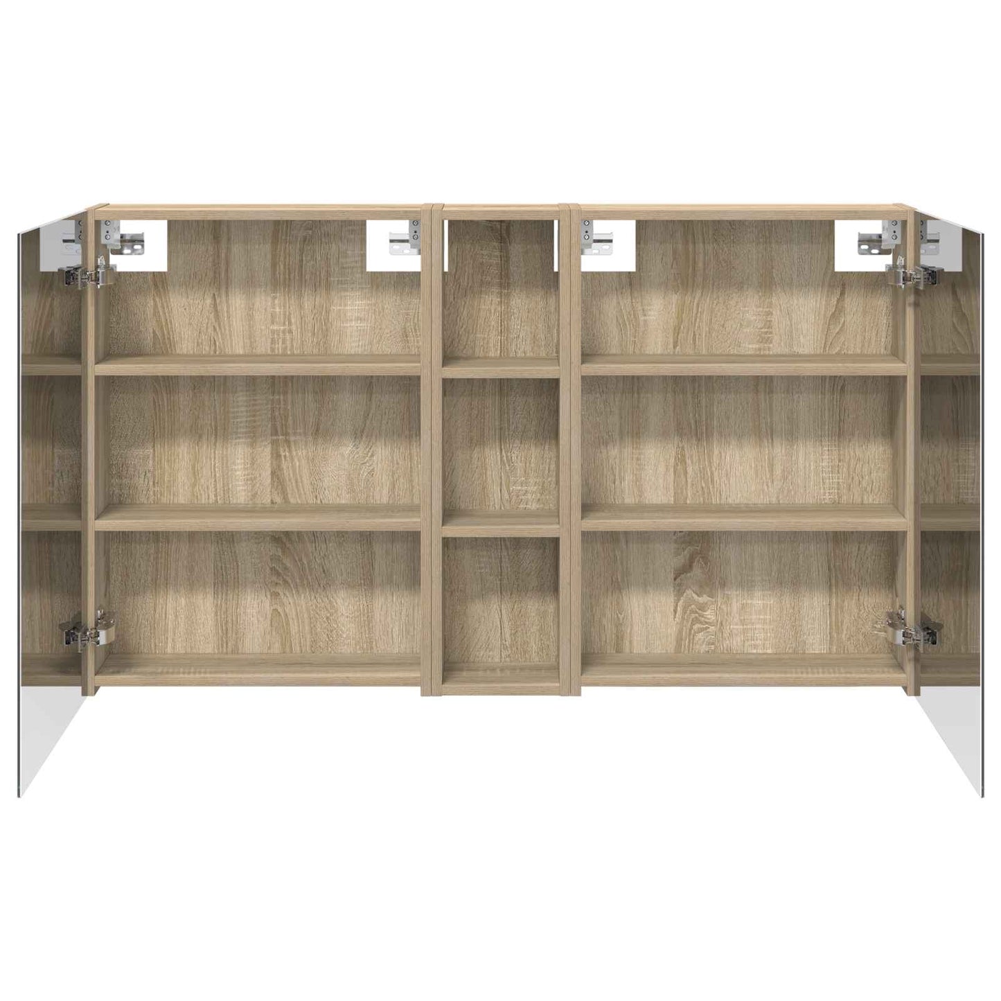 vidaXL Bathroom Cabinet Set 3 pcs 120 x 14.5 x 70 cm Engineered wood