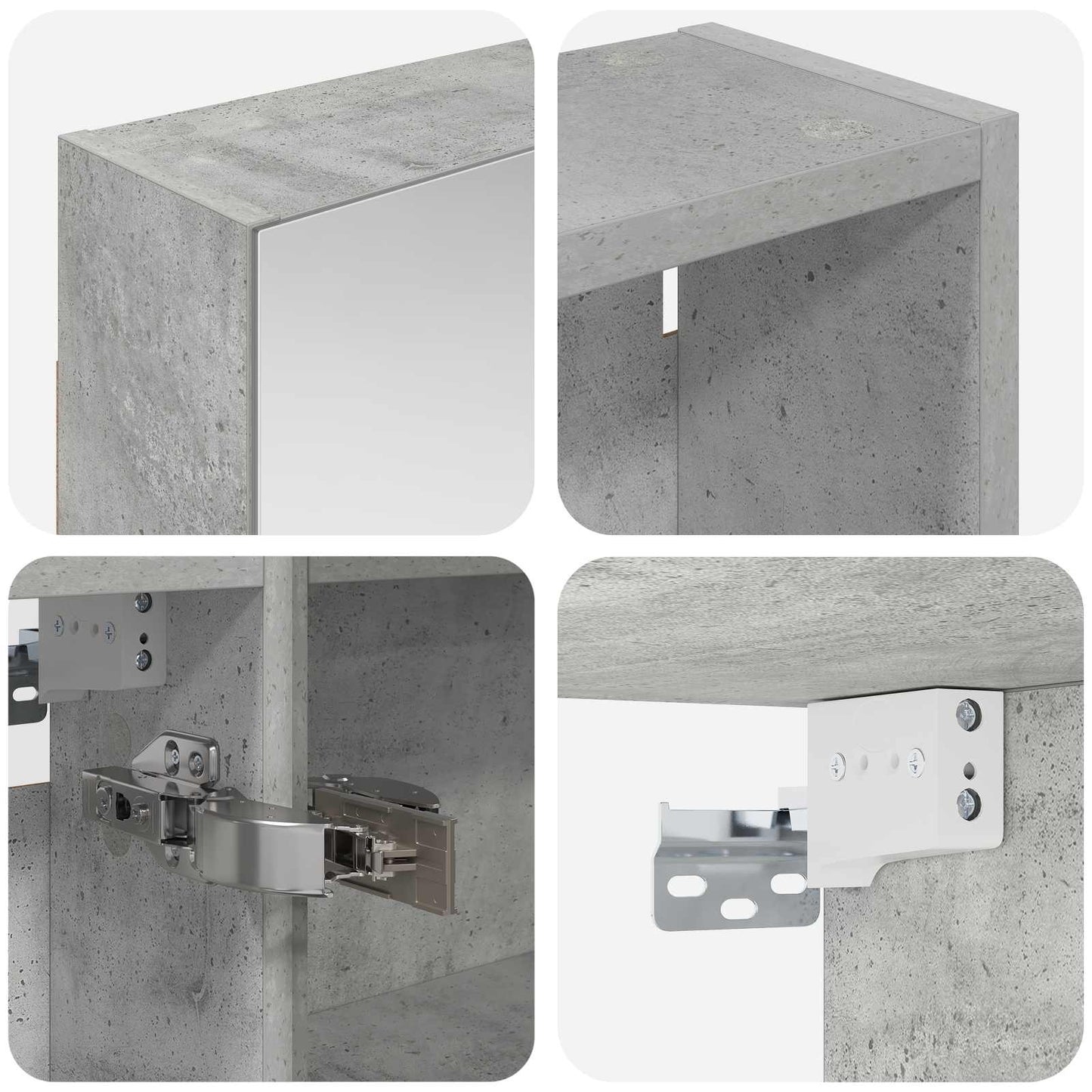 vidaXL Bathroom Cabinet Set 3 pcs 120 x 14.5 x 70 cm Engineered wood