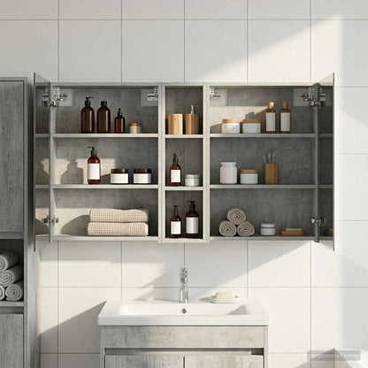 vidaXL Bathroom Cabinet Set 3 pcs 120 x 14.5 x 70 cm Engineered wood