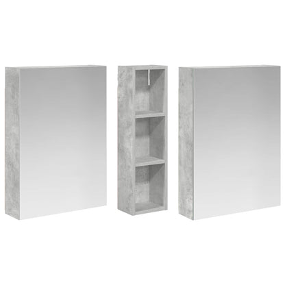 vidaXL Bathroom Cabinet Set 3 pcs 120 x 14.5 x 70 cm Engineered wood