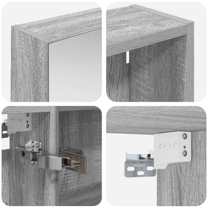 vidaXL Bathroom Cabinet Set 3 pcs 120 x 14.5 x 70 cm Engineered wood