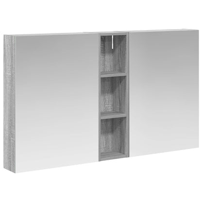 vidaXL Bathroom Cabinet Set 3 pcs 120 x 14.5 x 70 cm Engineered wood
