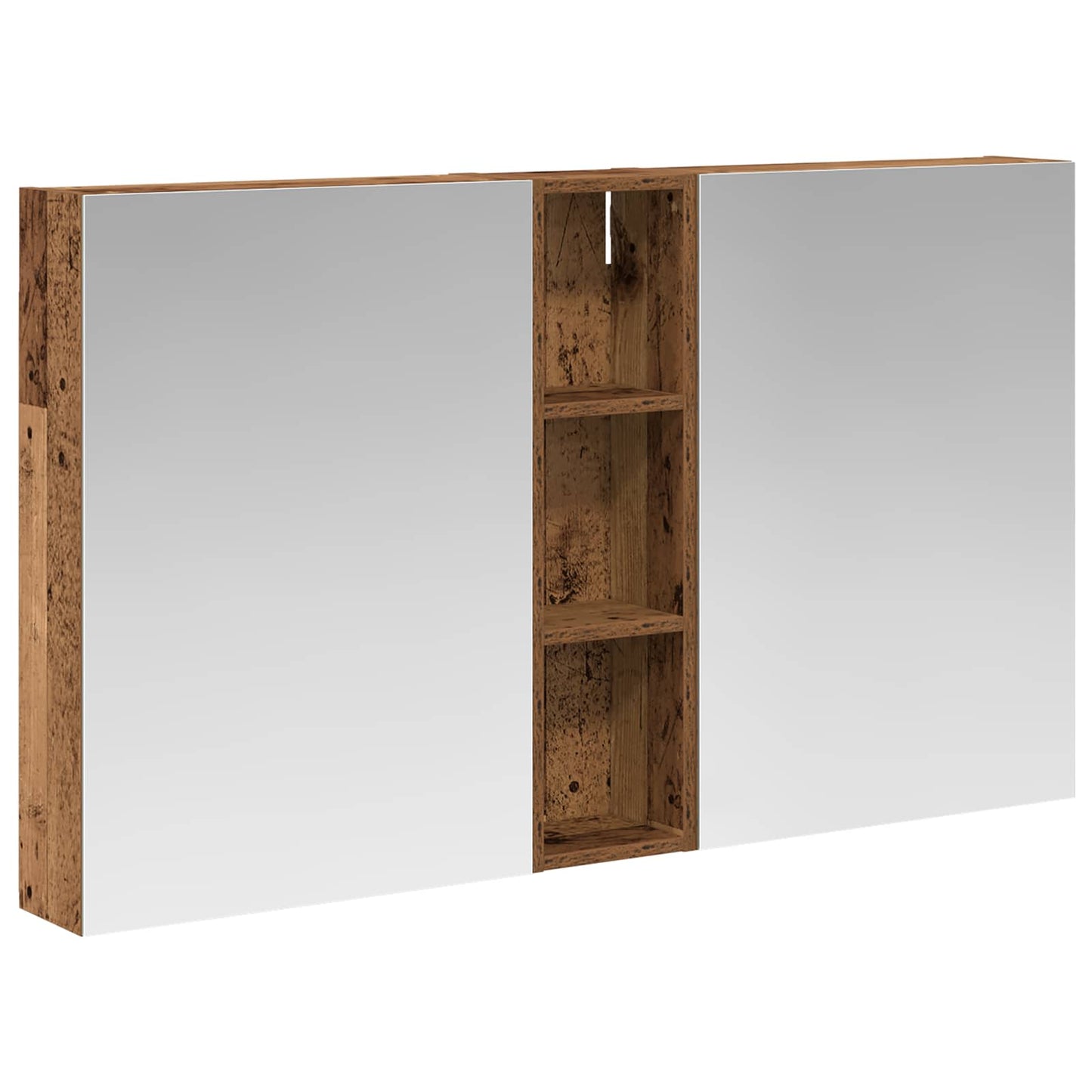 vidaXL Bathroom Cabinet Set 3 pcs 120 x 14.5 x 70 cm Engineered wood