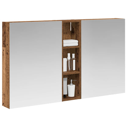 vidaXL Bathroom Cabinet Set 3 pcs 120 x 14.5 x 70 cm Engineered wood