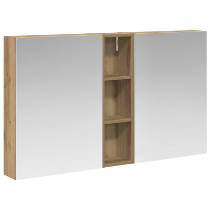 vidaXL Bathroom Cabinet Set 3 pcs 120 x 14.5 x 70 cm Engineered wood